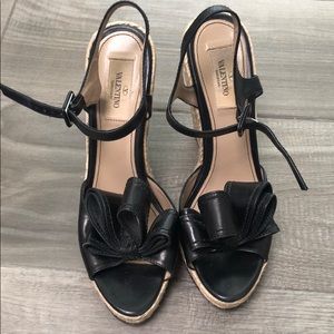 Valentino Garavani Bow Wedges